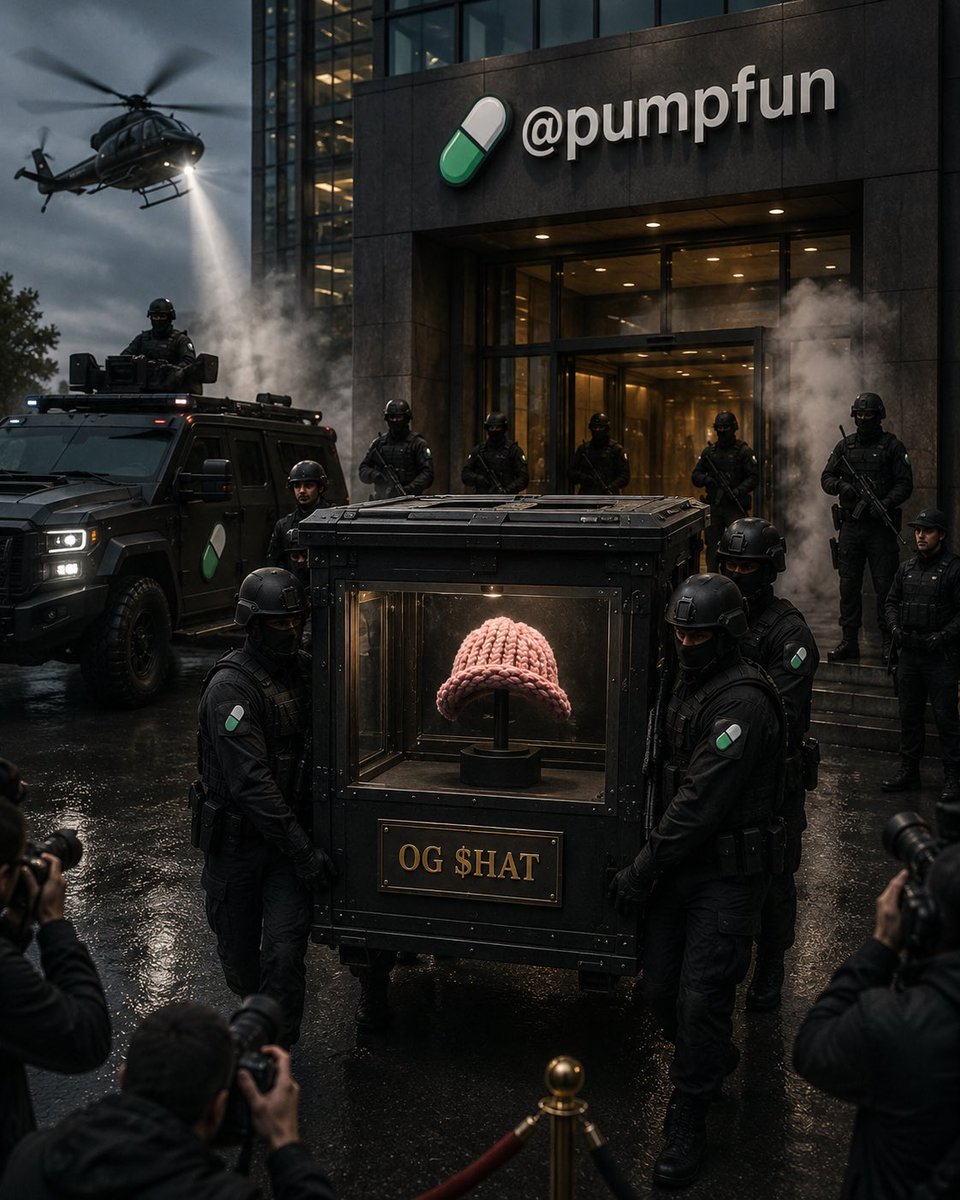 OfficialOGHat's tweet photo. The OG $HAT leaving pumpfun heading towards solana https://t.co/0Mlt6UX80O