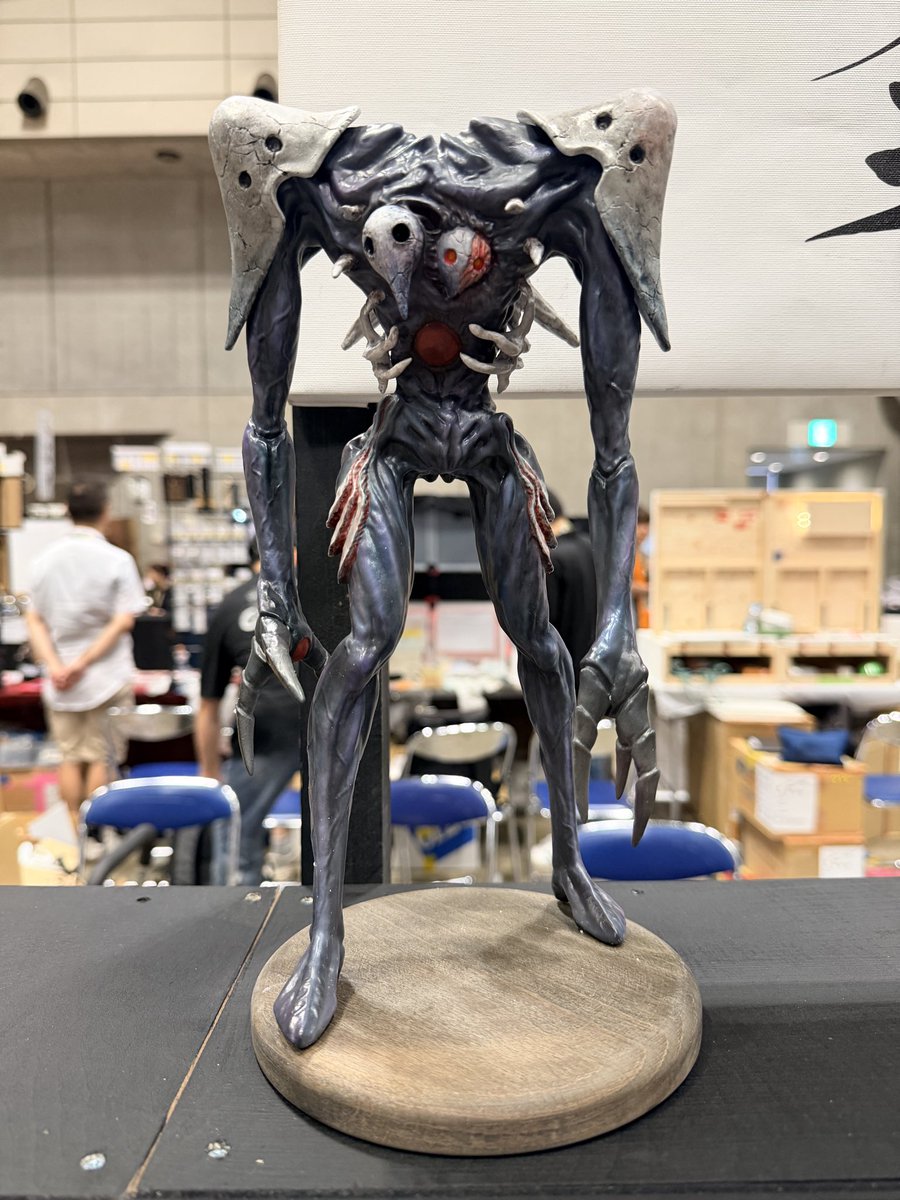 TKC_soseikoubou's tweet photo. 蘇生工房3on
wf2026sラインナップ

★パワードガボラ
     レジンキット 20000円
★第2の使徒リリス
     3Dプリンターキット 15000円
★第4の使徒サキエル
     レジンキット 20000円 https://t.co/YYr3nXCsDc
