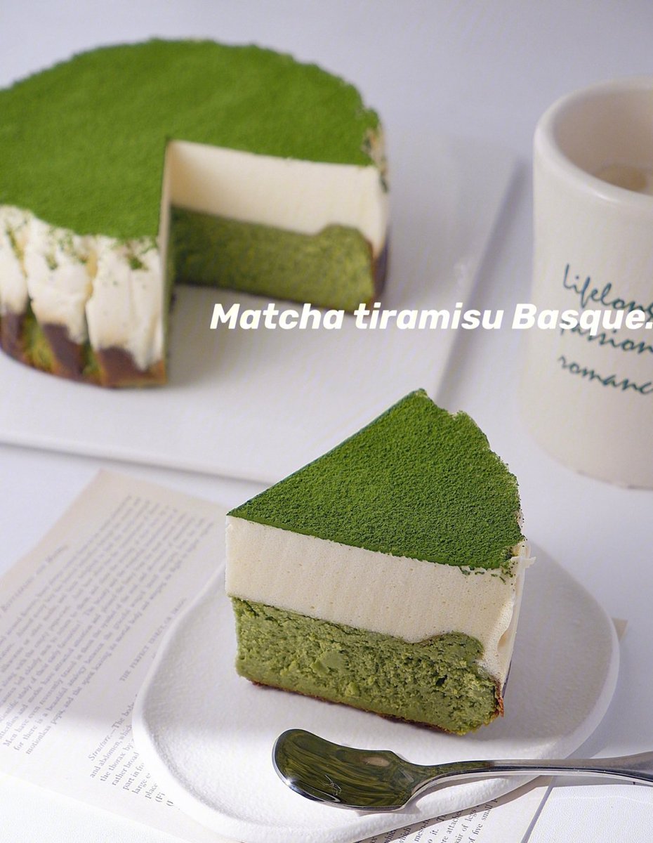 IgnaciaZunplho's tweet photo. Indulge in Japan’s melt-in-mouth matcha tiramisu—rich matcha cream, fluffy ladyfingers soaked in Hokkaido milk, a perfect sweet treat for your weekend!， https://t.co/k0rp8lm8jn