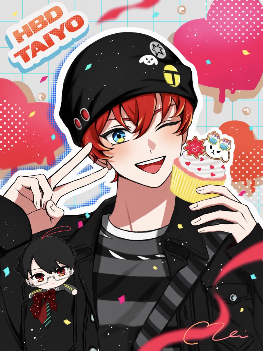muim831's tweet photo. 🎈🧁𝗛𝗔𝗣𝗣𝗬 𝗕𝗜𝗥𝗧𝗛𝗗𝗔𝗬 𝗧𝗔𝗜𝗬𝗢🎉♥️

#HB_TAIYO https://t.co/63UzpjtH6W