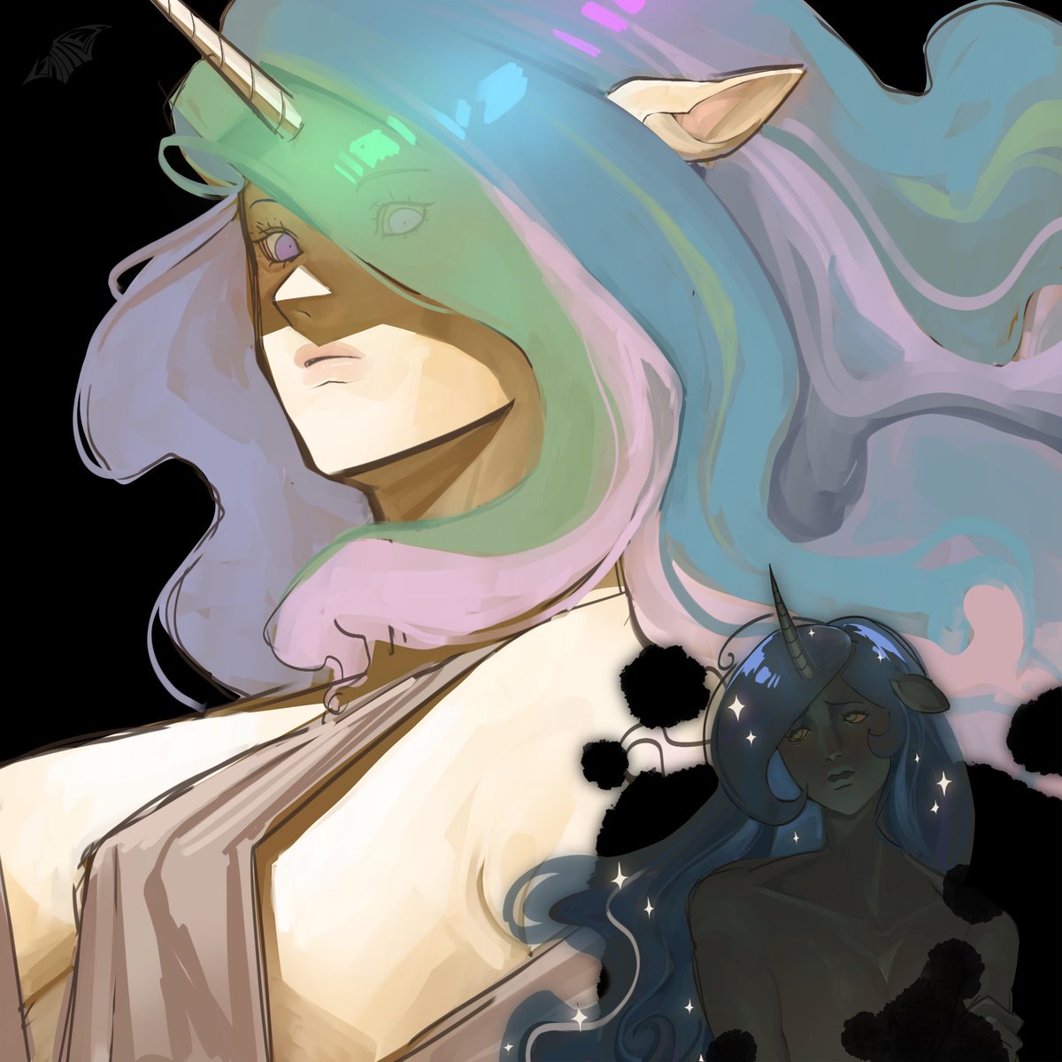 l1miitles's tweet photo. Added luna but I suck at composition so she’s just lwky there https://t.co/lBgMZPKvYJ