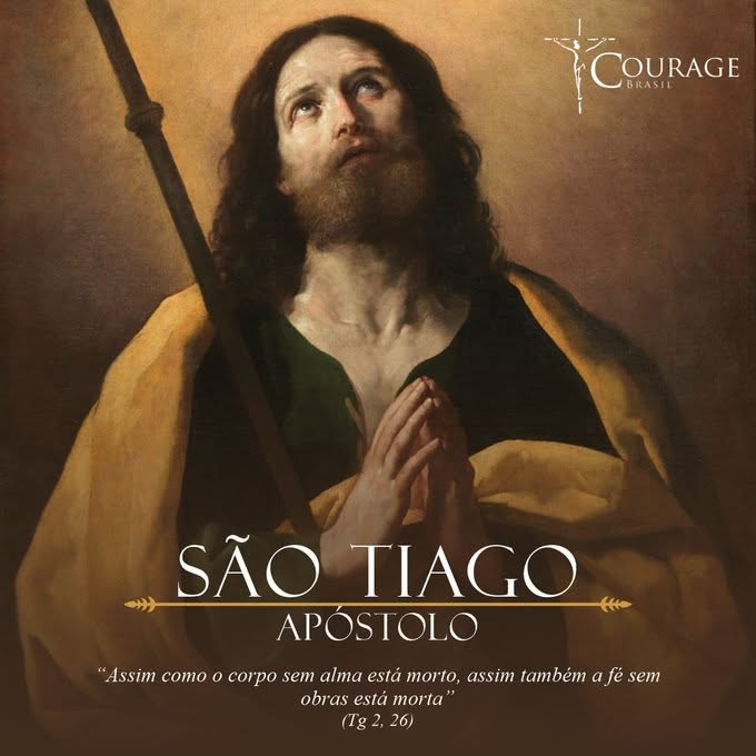 couragebrasil's tweet photo. 25/7: São Tiago maior, apóstolo. https://t.co/JrrhPgESqF
