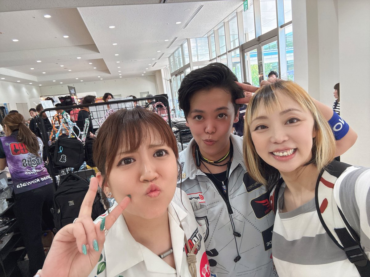dannaichiban's tweet photo. パーフェクト神戸
楽しかった(≧∇≦)
推し活🍎🙆‍♀️
@myao_shima 
@1119m_m 
@Bessy_1776 
@MAYUMIOUCHI 
@OhshiroAkari https://t.co/t73vnr0VRW