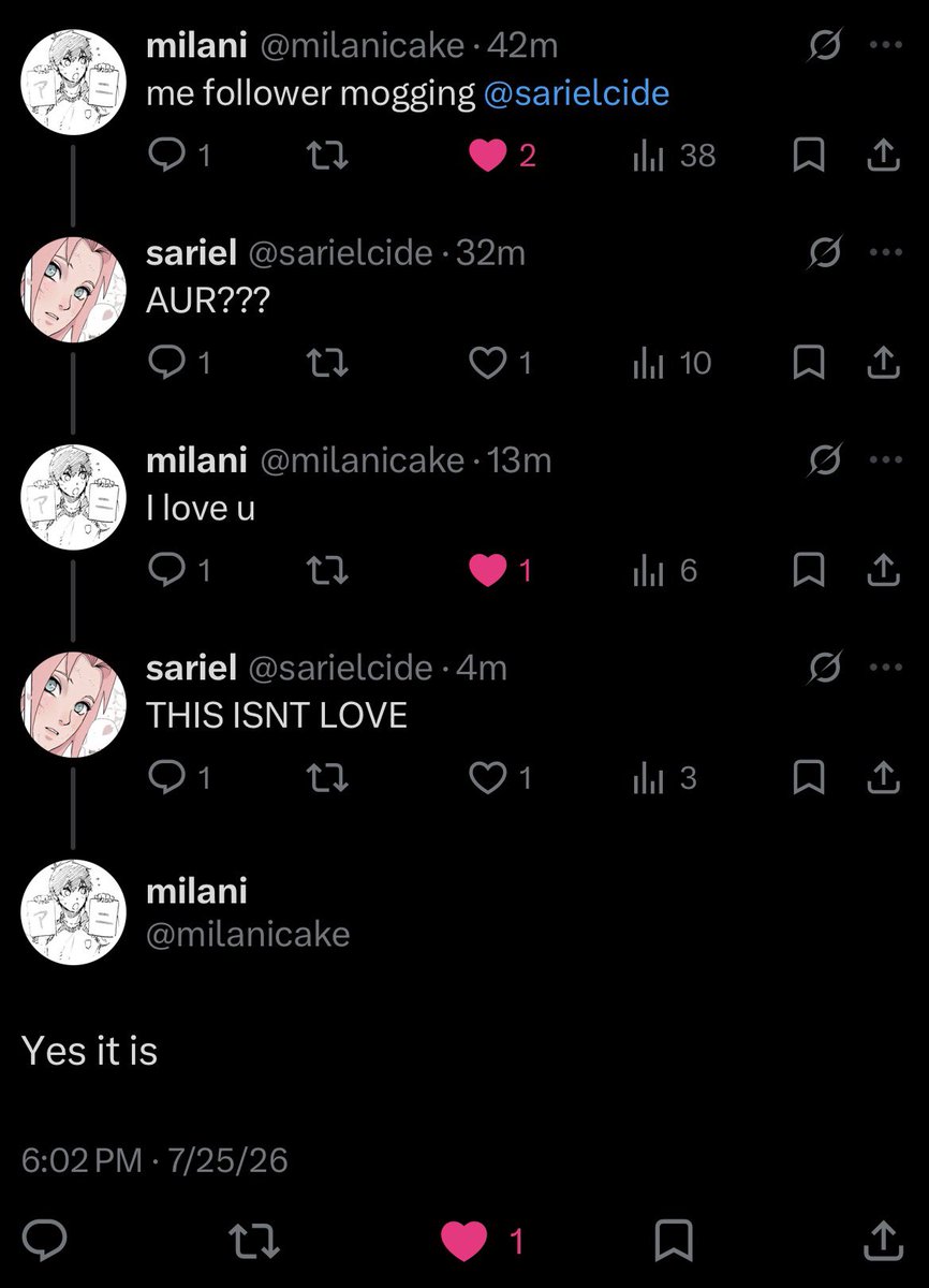 sarielcide's tweet photo. Disses me and then claims to love me.. https://t.co/ned1acTt3u