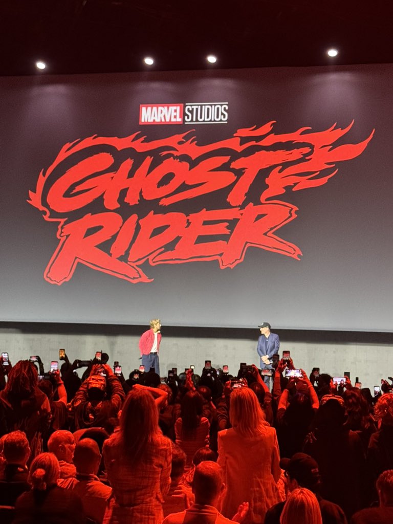 POCculture's tweet photo. OMG RYAN GOSLING IS GHOST RIDER

#Marvel #MCU #SDCC https://t.co/epcAinJ3wH