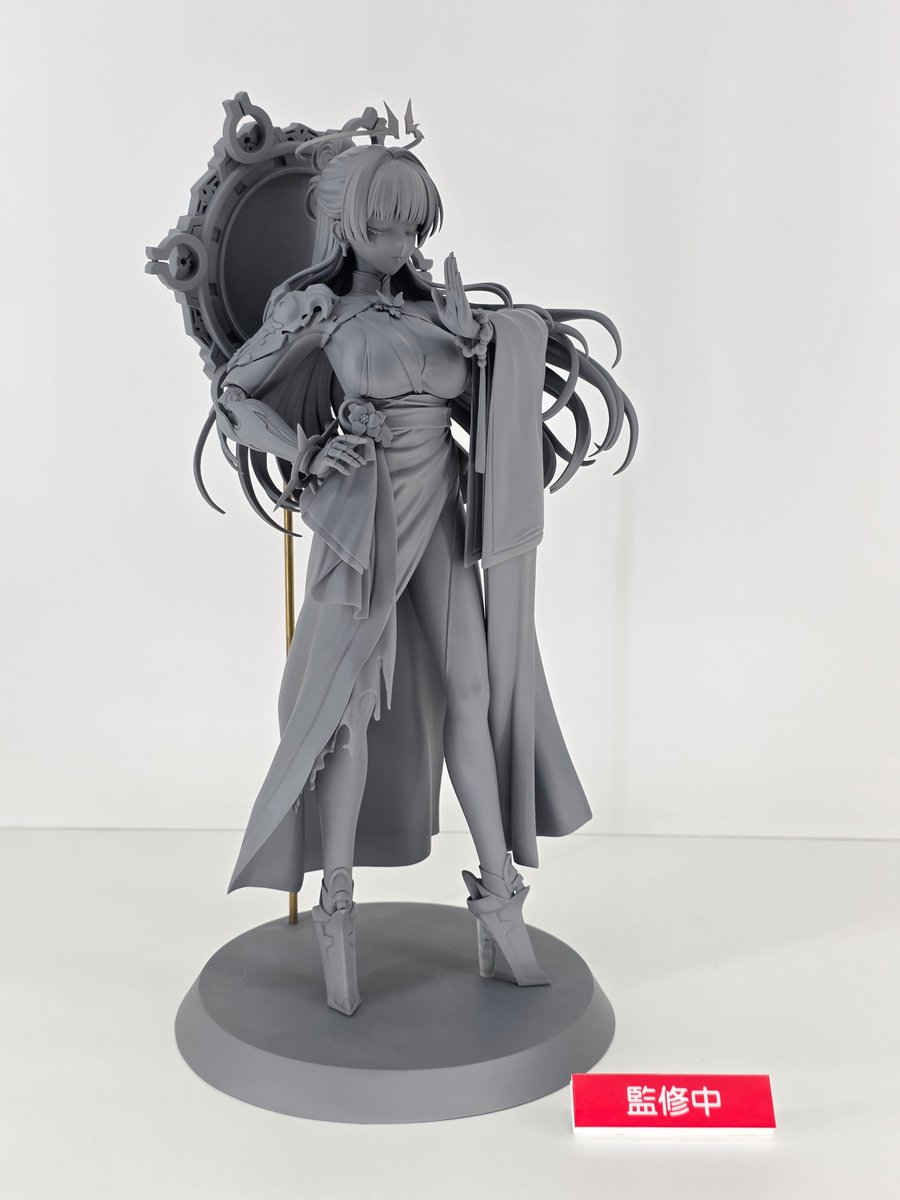 designcoco_t's tweet photo. ／
グレー原型展示中❗
＼

大人気ゲーム『勝利の女神：NIKKE』より「ナユタ」の1/7スケールフィギュアの原型を展示中！
初お披露目！お見逃しなく！

#NIKKE #ニケ #メガニケ #ナユタ  #WF2026S  #デザインココ https://t.co/hVaulmQxU6