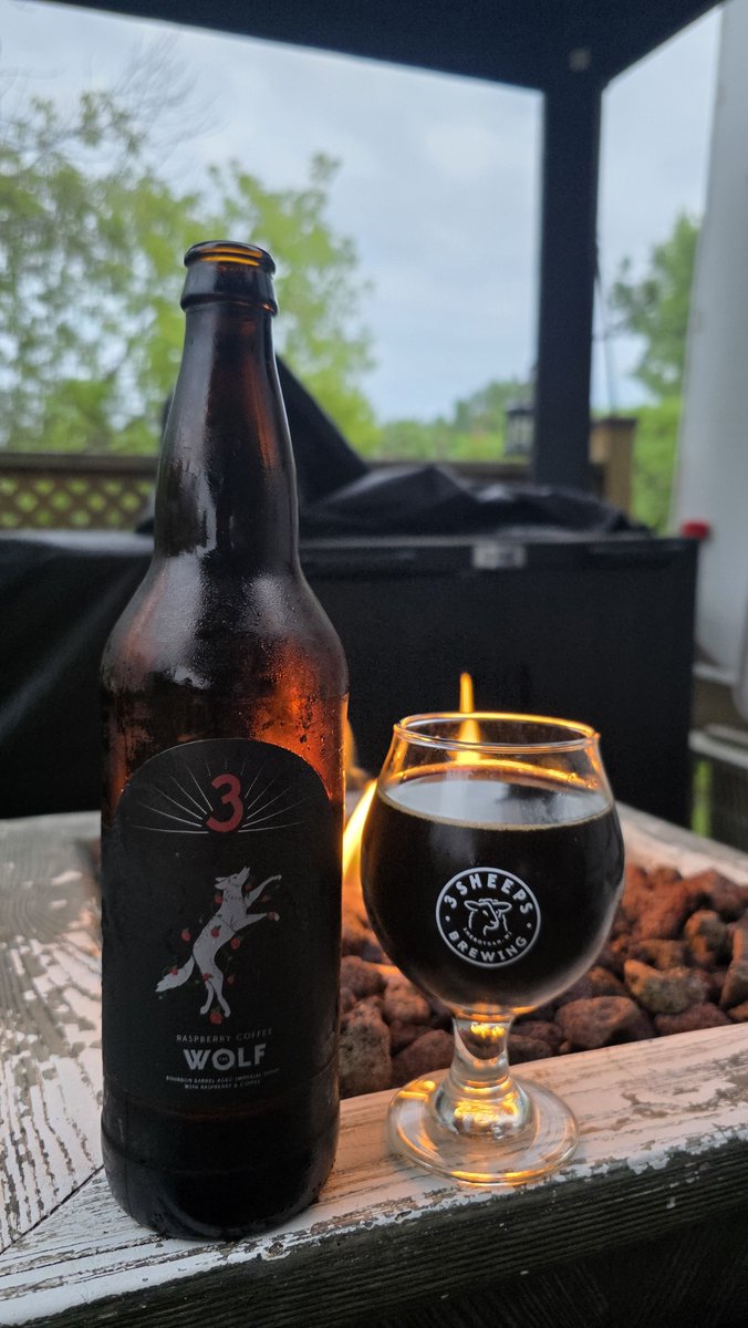 qblacklock's tweet photo. Celebrating Stouterday with  🐑🐑🐑
🍻🍻🍻🍻 🐺☕️ Raspberry 🍻🍻🍻🍻
@BrianVolkert @DallasF81534236 @ephoustonbill @Just4BeerLovers @badhopper @JohanBBT @D_V_T_ @cedarflats @blofmitten @CATbrew13 https://t.co/KSCYsVo2Cw