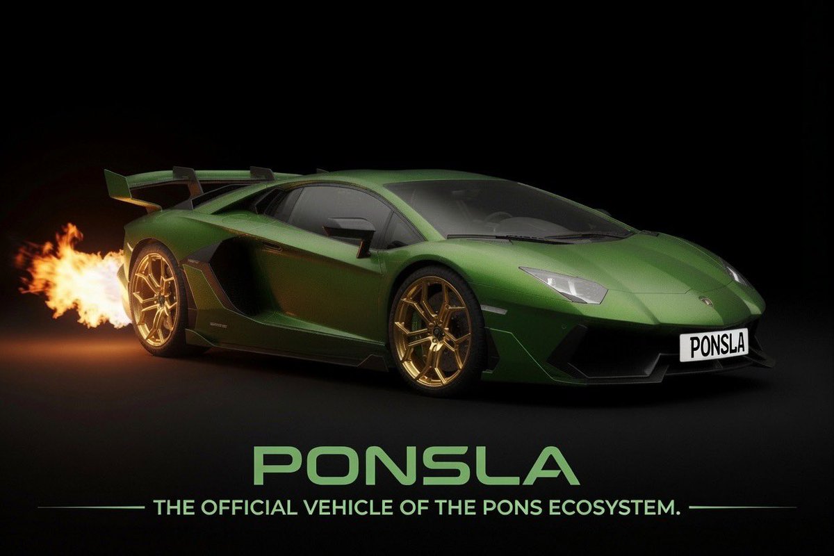PonslaRH's tweet photo. $PONSLA 🚘 is ready &amp; way ahead 
We’ve got a freaking V12 Engine 🔥 

We continue to build as inspired by @PonsEcosystem https://t.co/oppbaePMXy