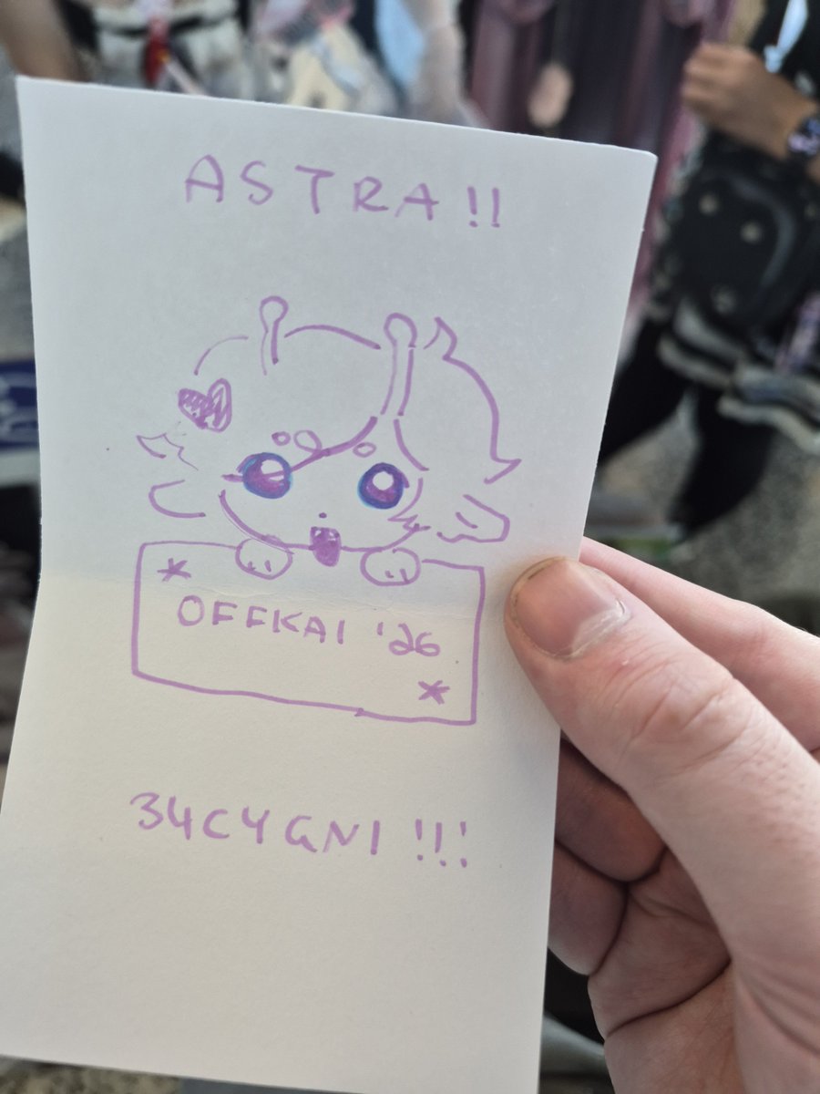 AstraENVT's tweet photo. @34CYGNI TY SO MUCH FOR THE DOODLE!!!!! https://t.co/qmwJPWU3BL