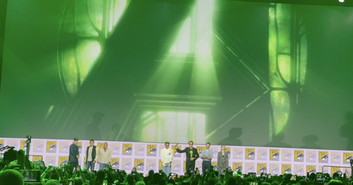 Nerdtropolis's tweet photo. Marvel Studios Hall H SDCC panel has introduced the entire Avengers: Doomsday cast from every corner of the building. https://t.co/V4nRYHHqRQ