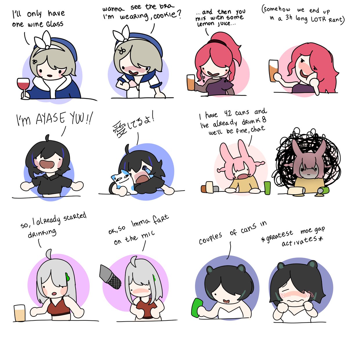 abaddon12prince's tweet photo. how the girls act before drinking and then drunk https://t.co/Hdb2NM6trs