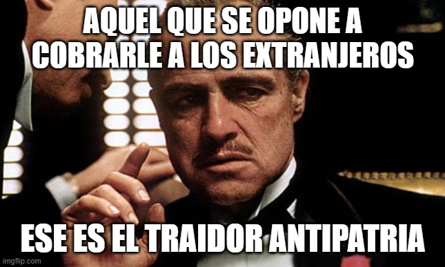 juanif17's tweet photo. 👉ARANCEL A EXTRANJEROS

Lo pide el pueblo https://t.co/7fCnw2dmUr