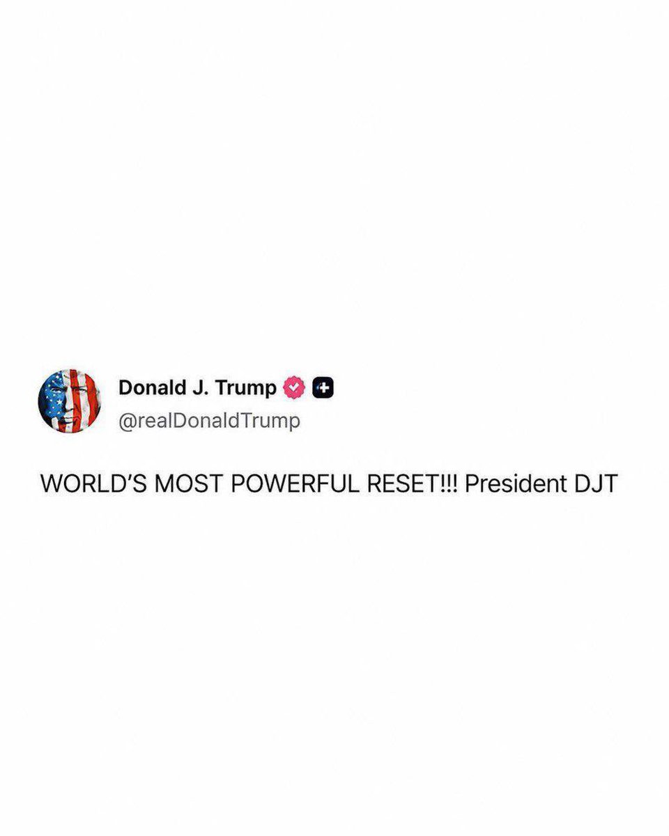 carolynn0023's tweet photo. Dear Patriots🇺🇸

I have said it many times here, and on my Truth Social as well: we are heading toward the biggest and most powerful reset the world has ever seen.
Share your thoughts
Repost and follow @carolynn0023 https://t.co/I5ZlKI2q05