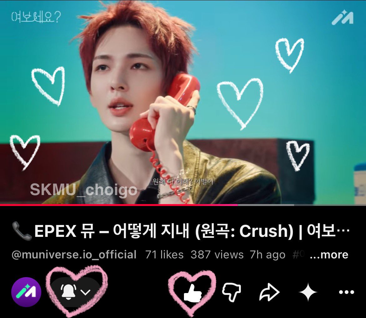 SKMU_choigo's tweet photo. I loved watching Mu’s episode on <Hello?>! My favorite part was Mu’s cover of 어떻게 지내 😍 The set is so pretty, the content is very heartwarming, and the bonus content is really cute and funny. This show is amazing! Thank you Muniverse for inviting Mu 💕
#여보세요_뮤 #Hello_MU https://t.co/vrAt8bc3Oi
