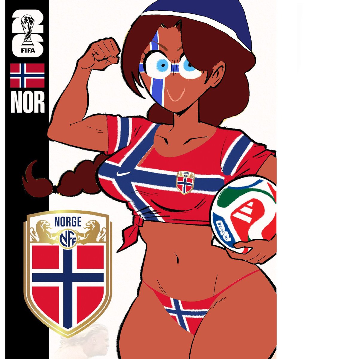 Mrcheese547's tweet photo. If @ATOMIKSAICO world cup girls are countryhuman #sexy #nsfw #countryhuman part 6 

Norway, japan, Portugal, Germany https://t.co/8e8APocZh7