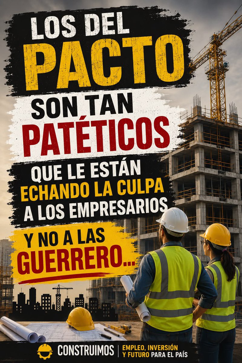 SaVanessCa's tweet photo. Los del Pacto son tan patéticos que le echan la culpa a los empresarios…
y no a las Guerrero.

Mientras las hermanas armaban su red de cobros y tráfico de influencias, ellos preferían atacar a los que generan empleo.

Eso no es gobierno, es una estafa con bandera. https://t.co/GMQgEBfHBS