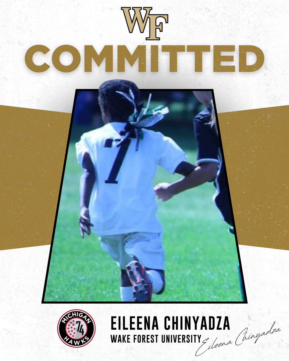MIHawks1974's tweet photo. Congratulations to Eileena Chinyadza on her commitment to Wake Forest University!

Once a Hawk, always a Hawk.

#HawksStandards #DreamBig https://t.co/OvnBrwR5h5