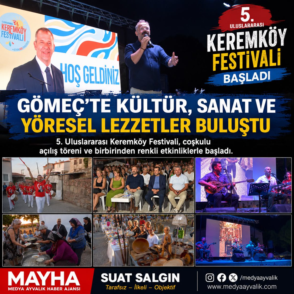 suatsalgin's tweet photo. https://t.co/qTohL2TLtX

#mayha #medyaayvalık #keremköy #gömeç #festival #gömeçbelediyesi #balıkesir #balıkesirbüyükşehirbelediyesi #ayvalık #keremköyfestivali https://t.co/roSey9UUZS