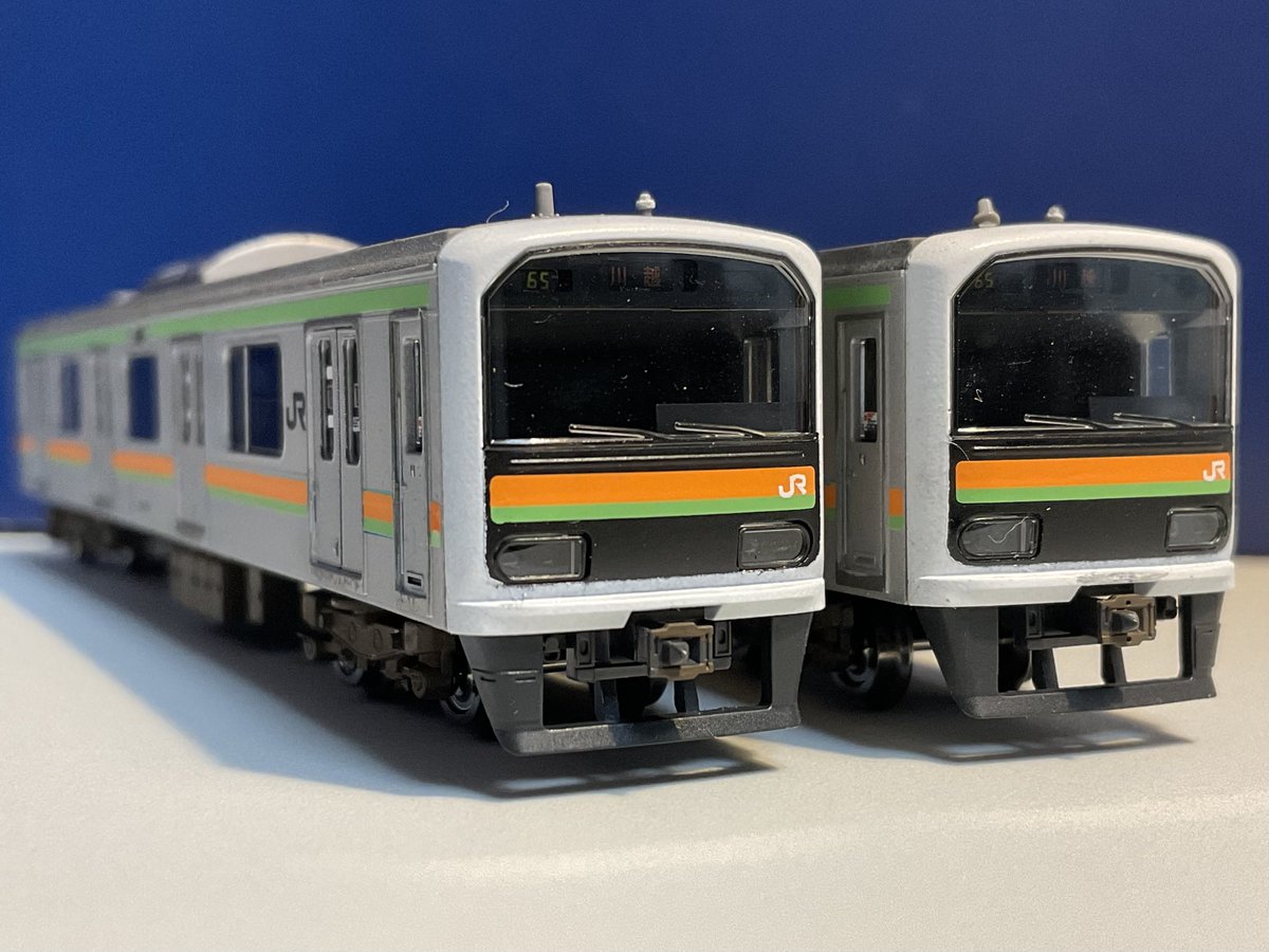209系3100番台、ひとまず完成です！ ジャンクで手に入れたTOMIXの70