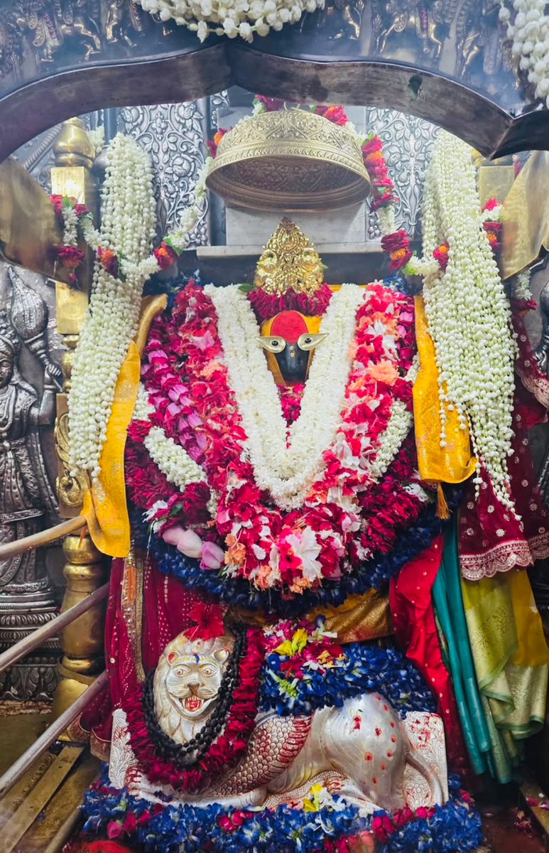 VindhyachalDha1's tweet photo. आज दिनांक 26/7/2026 (प्रदोष, वामन द्वादशी) रविवार के दिन करिये माँ के मंगला आरती का दिव्य दर्शन
माँ विंध्यवासिनी चरण शरण मंगलकारी
छूट जाहिं भवसागर के विपदा सारी🙏
जय माँ विंध्यवासिनी

सेवक अटल त्रिपाठी
Mob.6386046245 https://t.co/v4OvP2LgFG