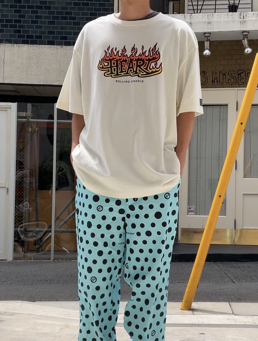 【良品】ローリングクレイドル　ROLLING CRADLE　サルエルパンツ　XL まさしく🔥🔥🔥 しっかり水分とってお出かけくださいませ。 今日も