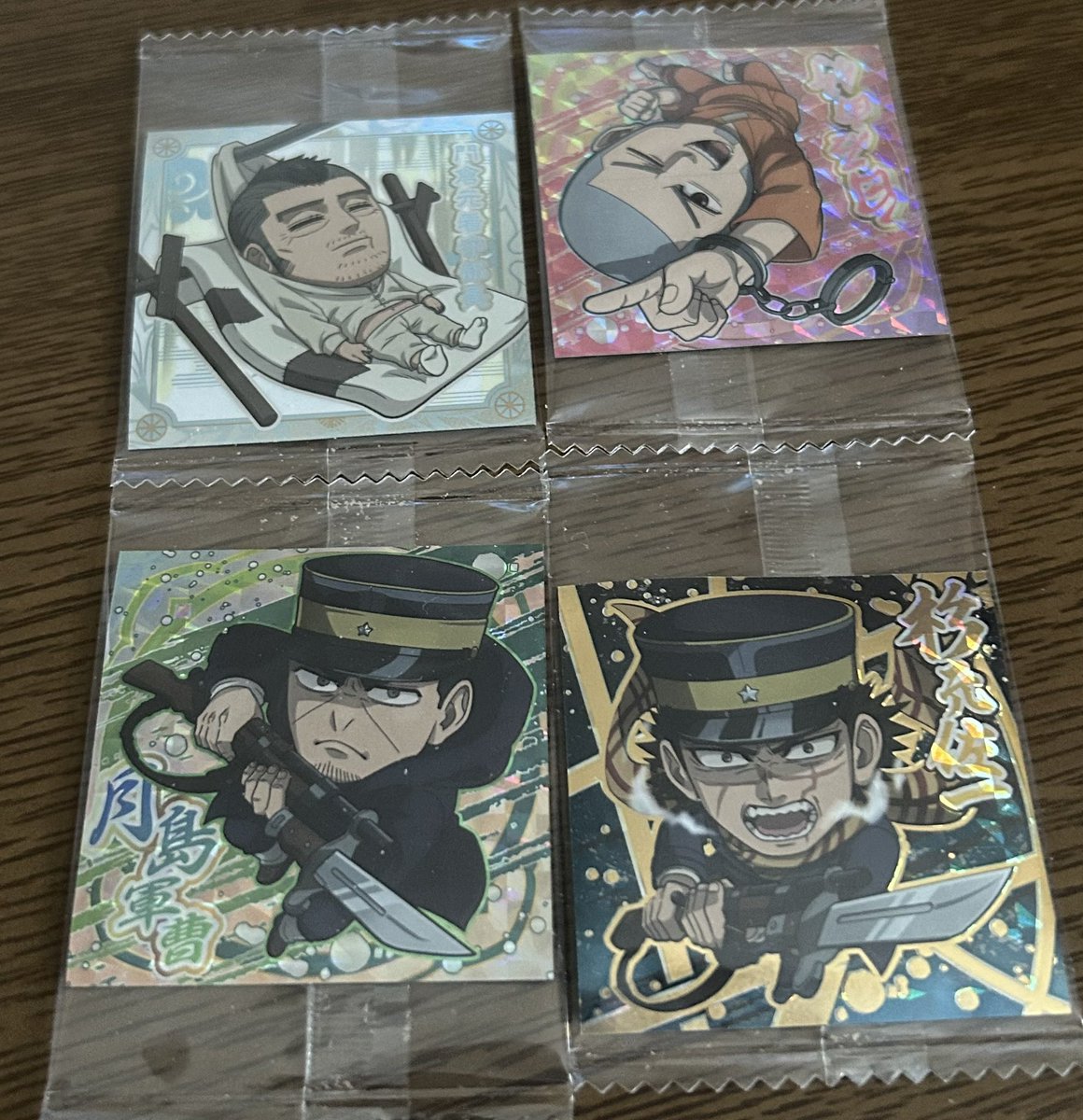 CrexZ3's tweet photo. @0 ゴールデンカムイ にふぉるめーしょん ウエハース 金塊争奪 交換 買取 譲渡

【譲】 門倉 房太郎 牛山 白石 月島軍曹 杉本

【求】 青 尾形 2種 鶴見 ヴァシリ アシㇼパ キロランケ

難しいかとは思いますが検索からでもお声がけお待ちしております https://t.co/azs3uZgFDr