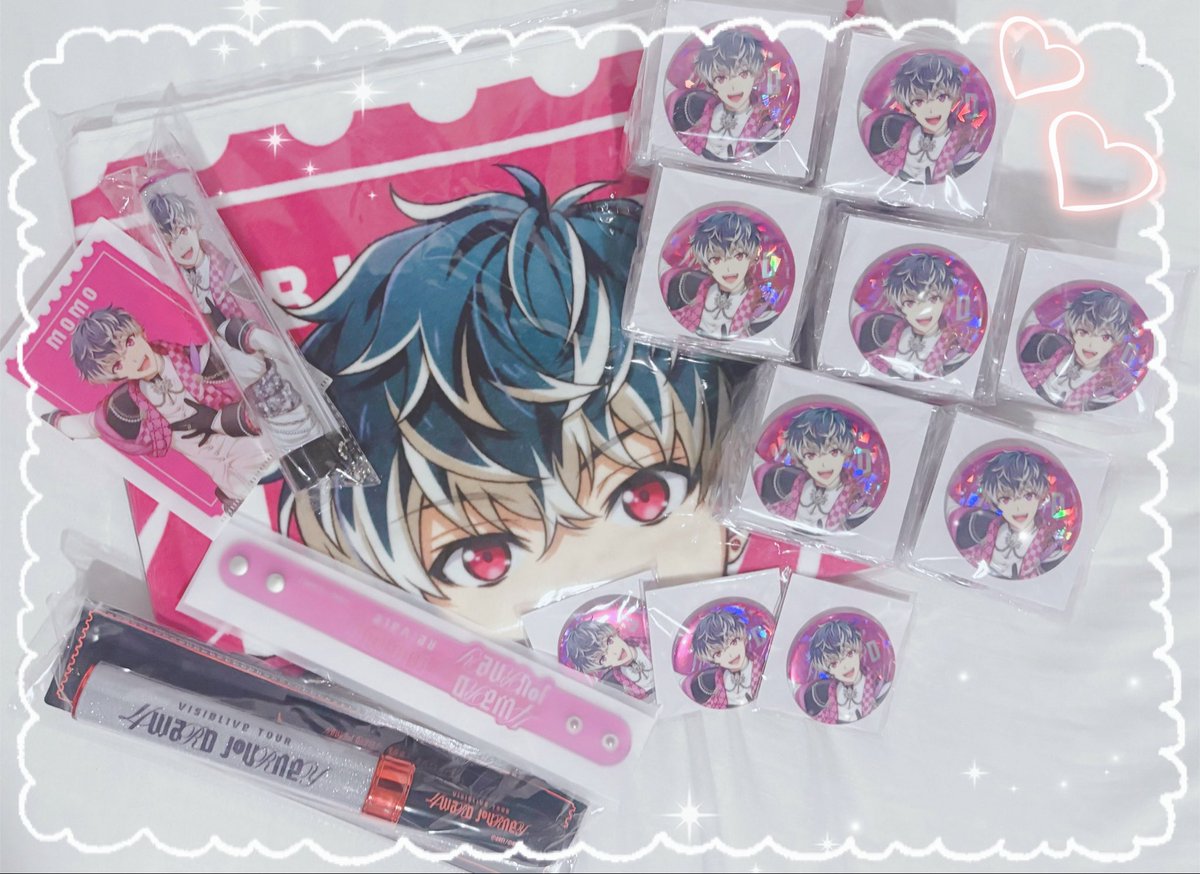 shiro_mo100's tweet photo. ライブグッズ届いたよ〜🩷
今回のビジュ可愛すぎる𐔌՞･·･՞𐦯♡ランダムのファイル出てくれてよかった😌𓈒𓏸 https://t.co/9cbHlqfe1e
