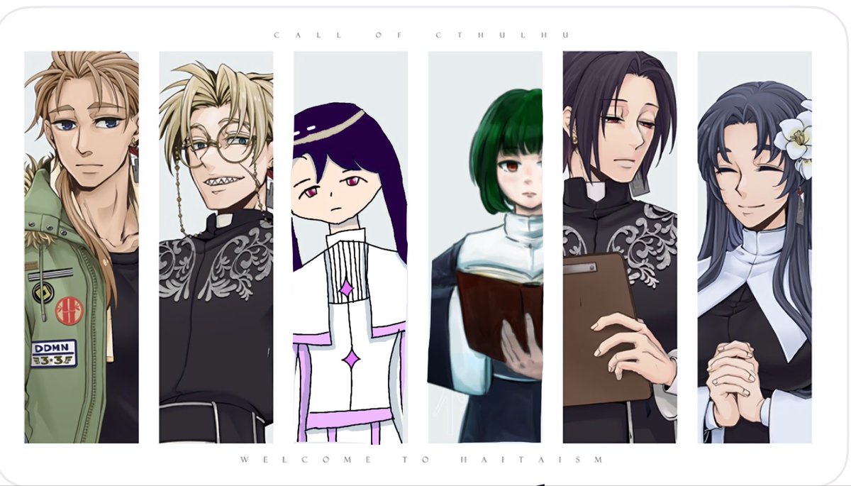 sandallust_trpg's tweet photo. クトゥルフ神話TRPG「鰯と柊」
KP・彼方レイ様
HO1・燐霊様
HO2・サンダル
エンド2になりました！

２日連続で、色々なことができて本当に楽しかったです！ありがとうございました！
#鰯と柊 https://t.co/9udZh7h2aE