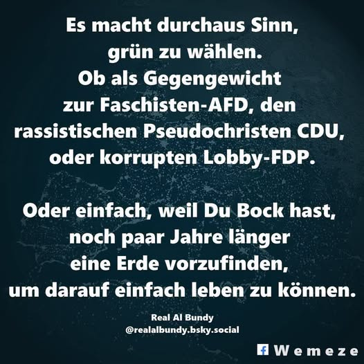 MontysFashion's tweet photo. #GrüneZukunft
#DieGrünen https://t.co/tkVRF0YKAx
