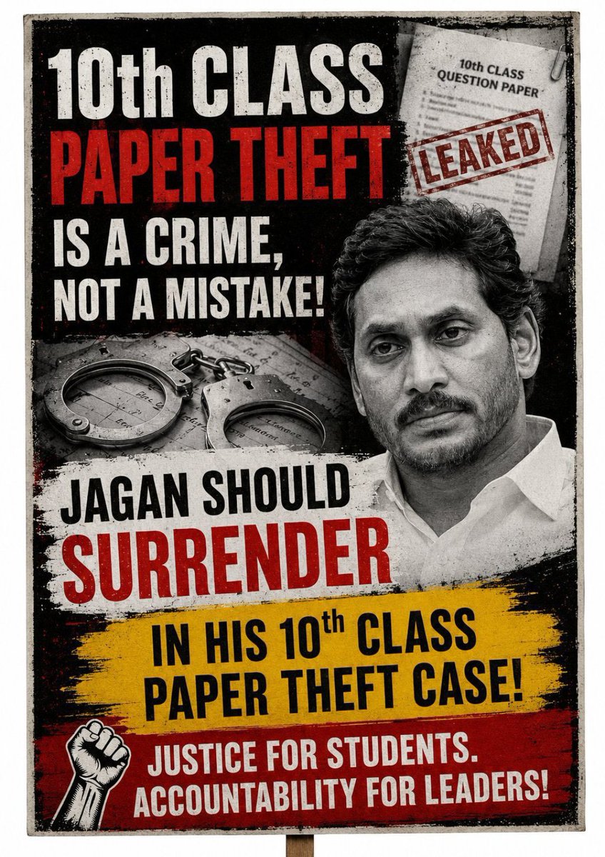 HarishN12432511's tweet photo. @ysjagan You are the one who theft 10th class papers when you are in school and you 🤣 https://t.co/uxrZ5YGEtL