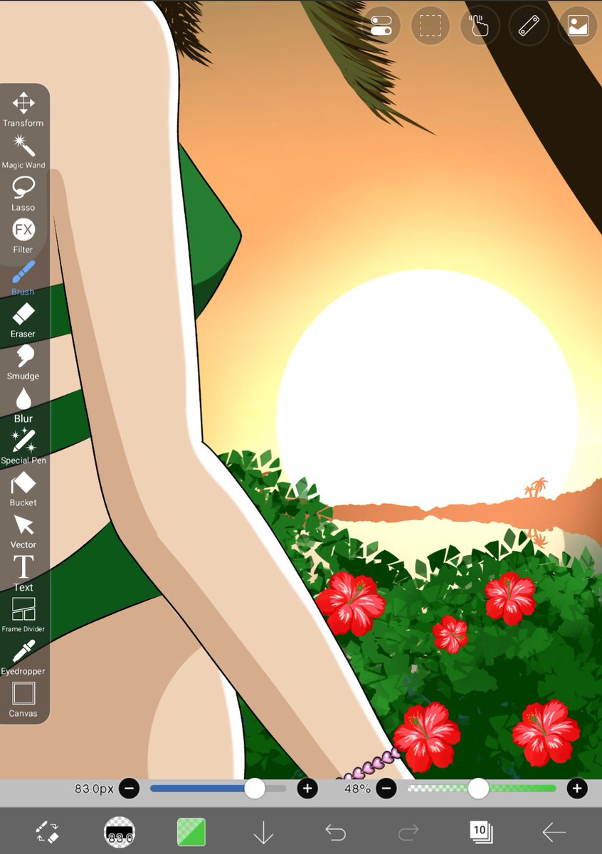 berochan06's tweet photo. Working on the background 🌺 https://t.co/ZJBofNxlmQ