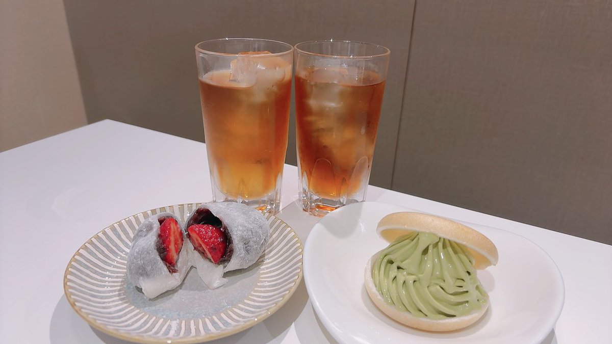 _Nkm3a's tweet photo. 行きたかった和菓子ビュッフェ〜🍵
一緒に行ってくれたつむちゃに
びっぐらぶありがとう ⑅･⏦ﾟ♡
風鈴もつくりました楽しかった🎐 https://t.co/MSfwY50CvF