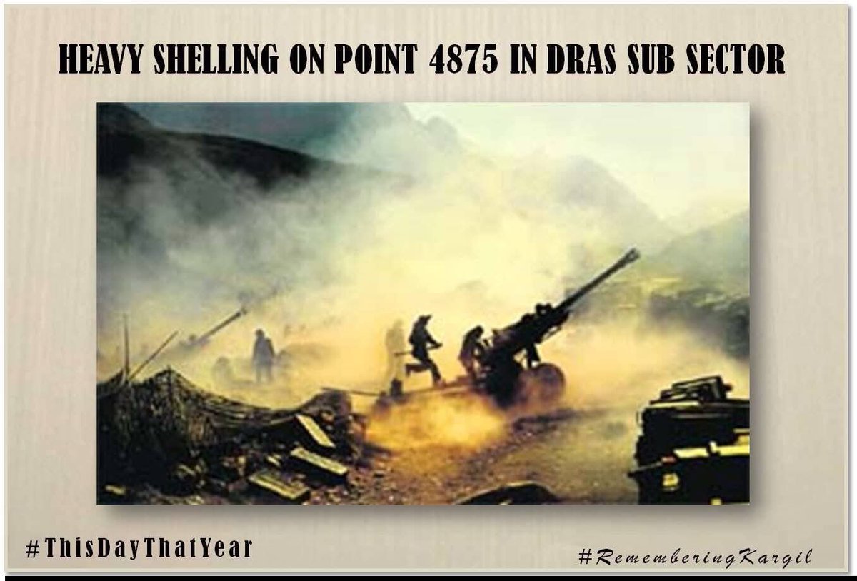 MK_Singh13's tweet photo. A war That was Fought By #Bofors guns The #Howitzer guns (#KargilWar 3rd May 1999 to 26th July 1999)
The Contract was signed in the year 1986 between Government of India & Swedish Arms Company #Bofors for supply of Howitzer field Guns. We thank our Late #PrimeMinister #RajivGandhi who bought it for the Territorial Army thinking much ahead of his time and he has an important role in modernisation of the Indian Defence System.
The Extensive use of Bofors Guns played an important role in regaining our lost territory whilst the enemy was sitting at an advantageous position (at a height from where the enemy could view all the movement).
That's #Bofors #TriedAndTested
(Note: It was reported & quoted in a leading Weekly, that after every fire Jawans Chanted "Jai Rajiv")
#BharatMataKiJai #JaiHind #Jai_Rajiv