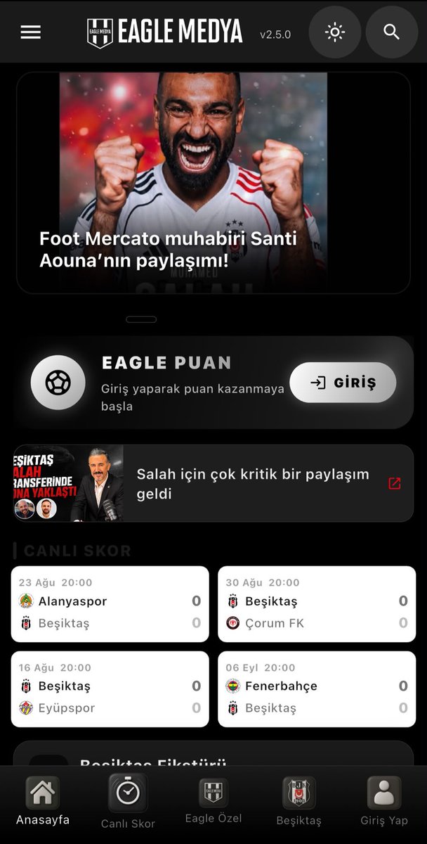 Eaglemedia__'s tweet photo. 🦅 Ücretsiz ve reklamsız uygulamamızı aşağıdaki linklerden indirebilirsiniz. Beşiktaş’ın fikstürü, puan tablosu, canlı skor ve son dakika haberler gibi birçok özelliklerden faydalanın. 50 bin Beşiktaşlı uygulamamızı indirdi, sizi de bekliyoruz.

🔗 Hemen indir: 

App Store: https://t.co/M1bPsRPwWq

Google Play: https://t.co/zKWLx4QD6P?