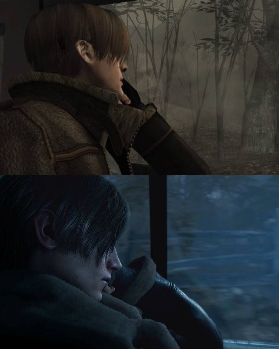 old_memory's tweet photo. the original vs remake https://t.co/E0kMvyF347