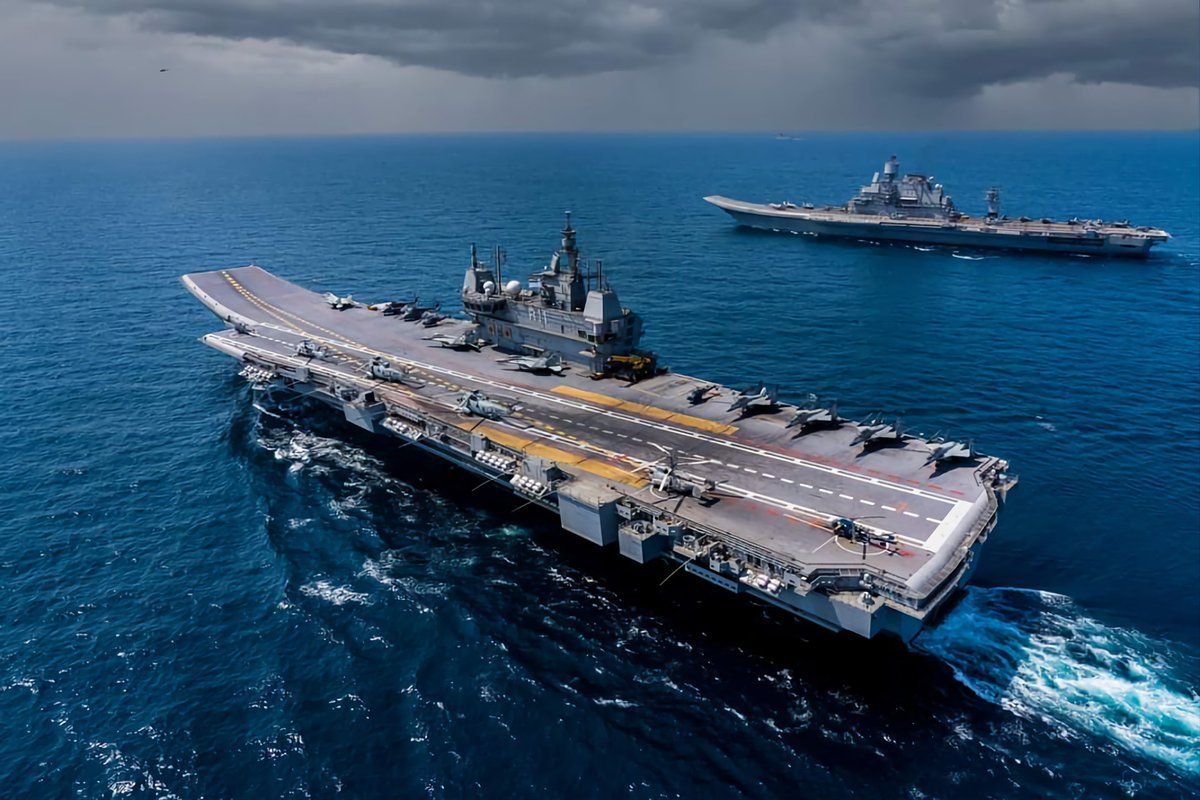 Vanguard of Indian Navy ...INS Vikrant & INS Vikramaditya are the 2 flagships o...