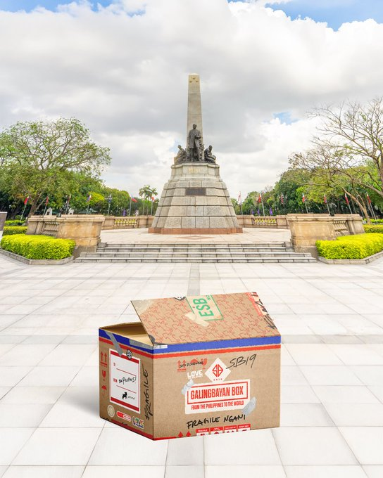android_atin's tweet photo. The way they teased the Philippine Tourism Ambassadorship before the official announcement was brilliantly executed. 

The Galingbayan Box was such a clever hint.  It felt so uniquely Pinoy, yet unmistakably SB19-coded. Creative, on-brand, and memorable. Love that for them! 🇵🇭 ✨ 

SB19 PH TOURISM AMBASSADORS
@SB19Official #SB19
@TourismPHL #UySB19 🐐
#SB19GalingBayan