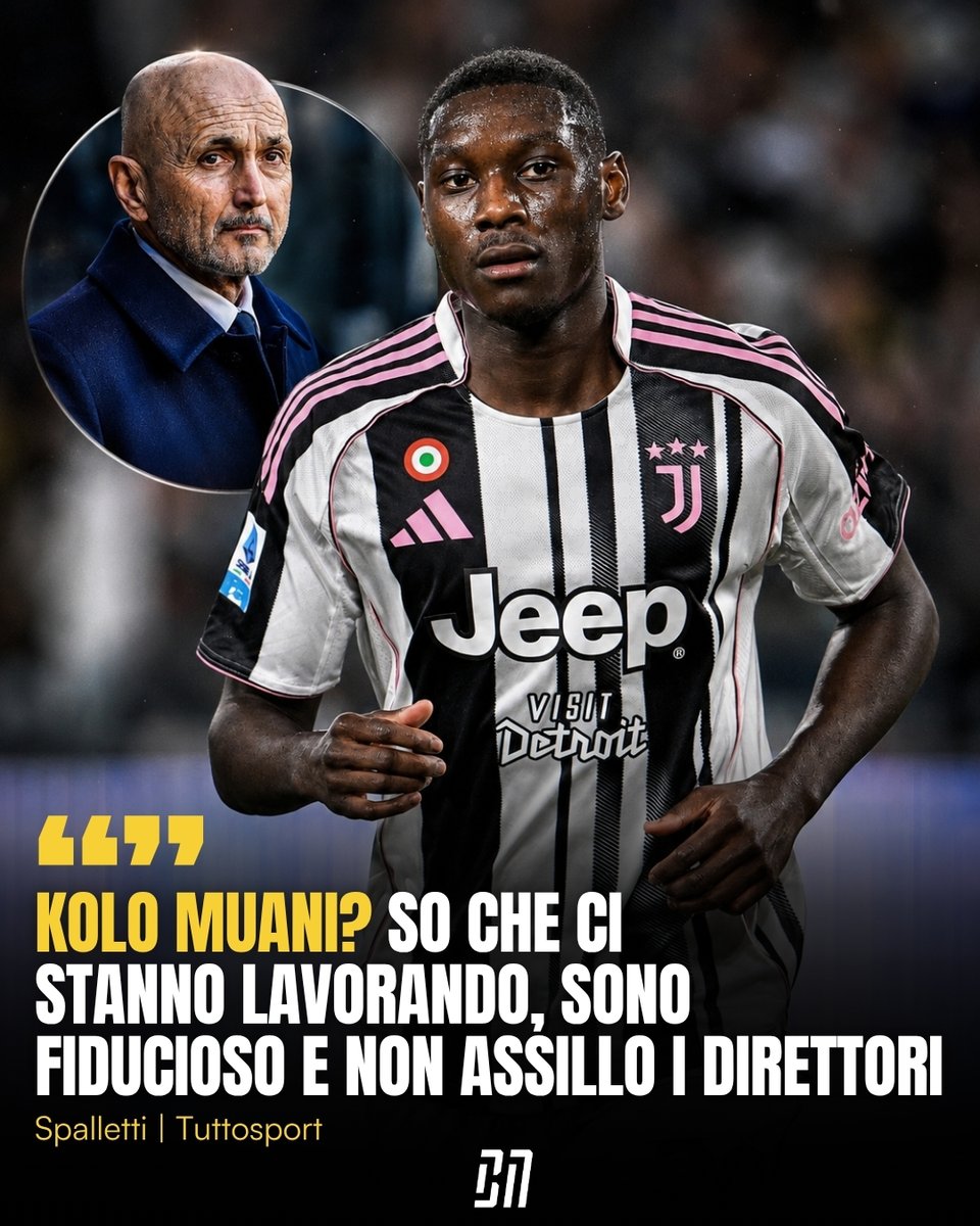 ilbianconerocom's tweet photo. Spalletti su Kolo Muani 🗣️ https://t.co/tudKFNamjd