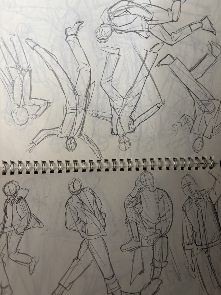 nao815_fun's tweet photo. 最近はこれ1日10体描いてる(模写なのであと消し https://t.co/YIrI399Xmr