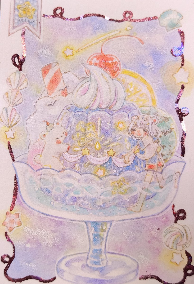 A6K3seika_2's tweet photo. #見た人を涼しくさせる青イラスト貼る見た人もやる

夏のスイーツとドリンクはいかが〜🌻 https://t.co/D5vYpz1X2k