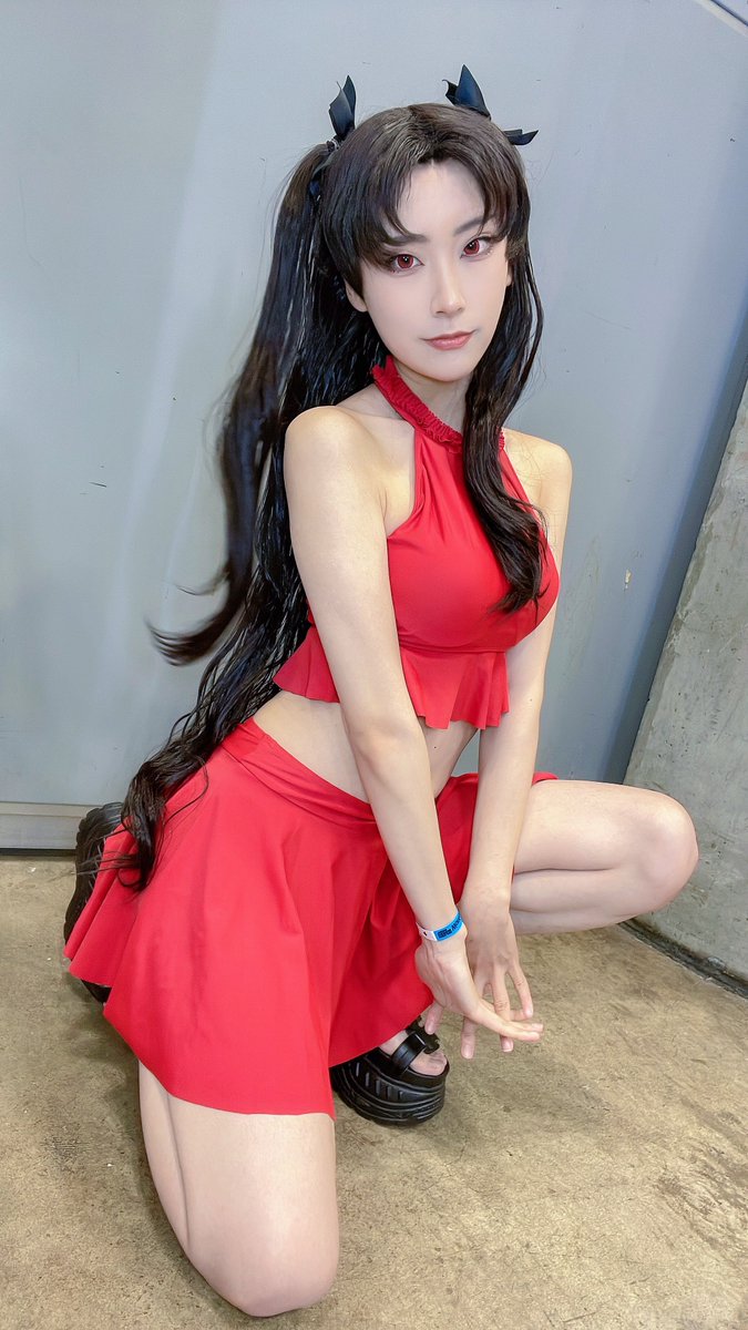 zti_k7's tweet photo. 水着イシュタルやっとた✌️女装むずいね
#WF2026S https://t.co/HrzF82zlCe