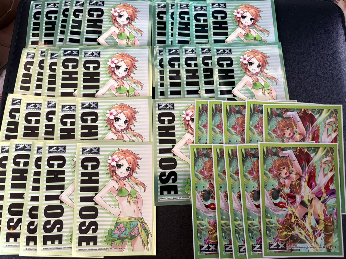 ゼクスWANTED #ZX_TCG 提供可能カード（スリーブ）④
