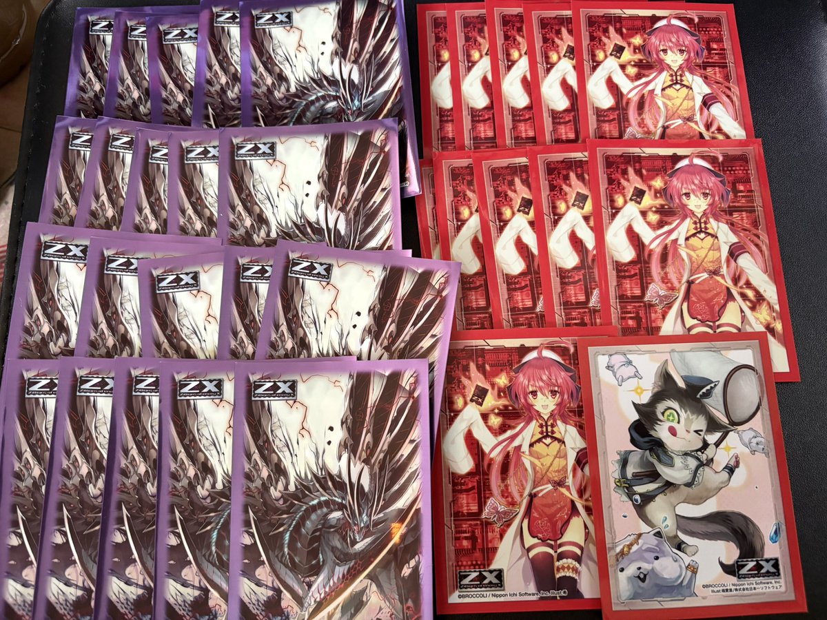 天醒　スリーブ　未開封 ゼクスWANTED #ZX_TCG 提供可能カード（スリーブ）④