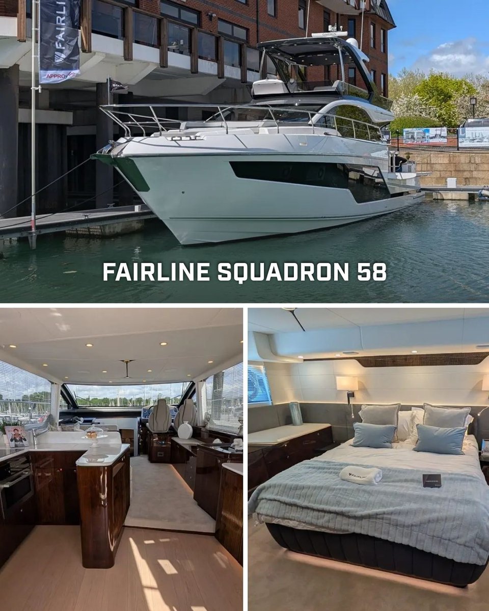 ApprovedBoats's tweet photo. Get more Fairline for your budget
Our Summer Sizzler Sale includes three 2025 ex-demonstrator models: the Targa 40, Targa 45 Open &amp; Squadron 58. High specifications, premium options &amp; substantial savings.
Explore them here: https://t.co/VSYCCTQLa9 
#ApprovedBoats #FairlineYachts https://t.co/kEV6DeuFwm