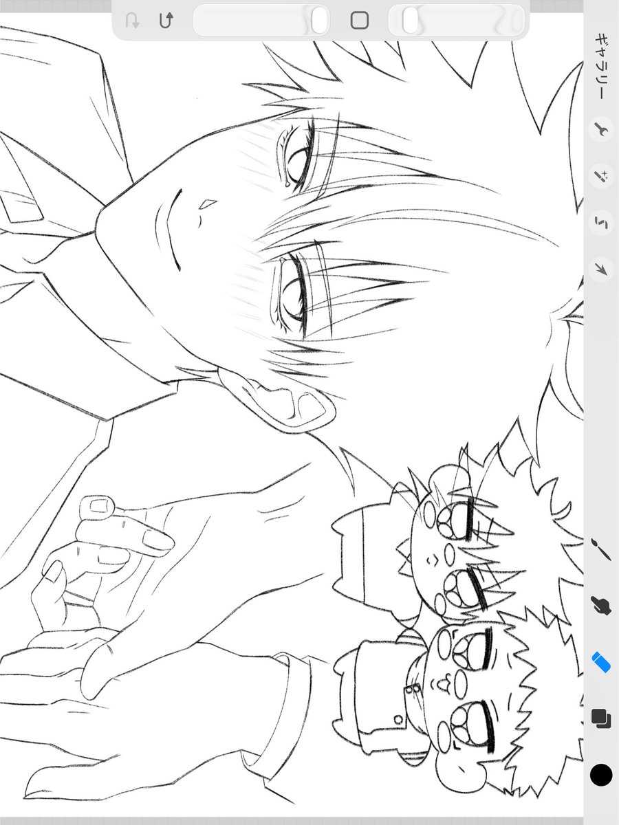 ksmr0405's tweet photo. 虎伏になる予定の絵 https://t.co/vRQdOu92Yi