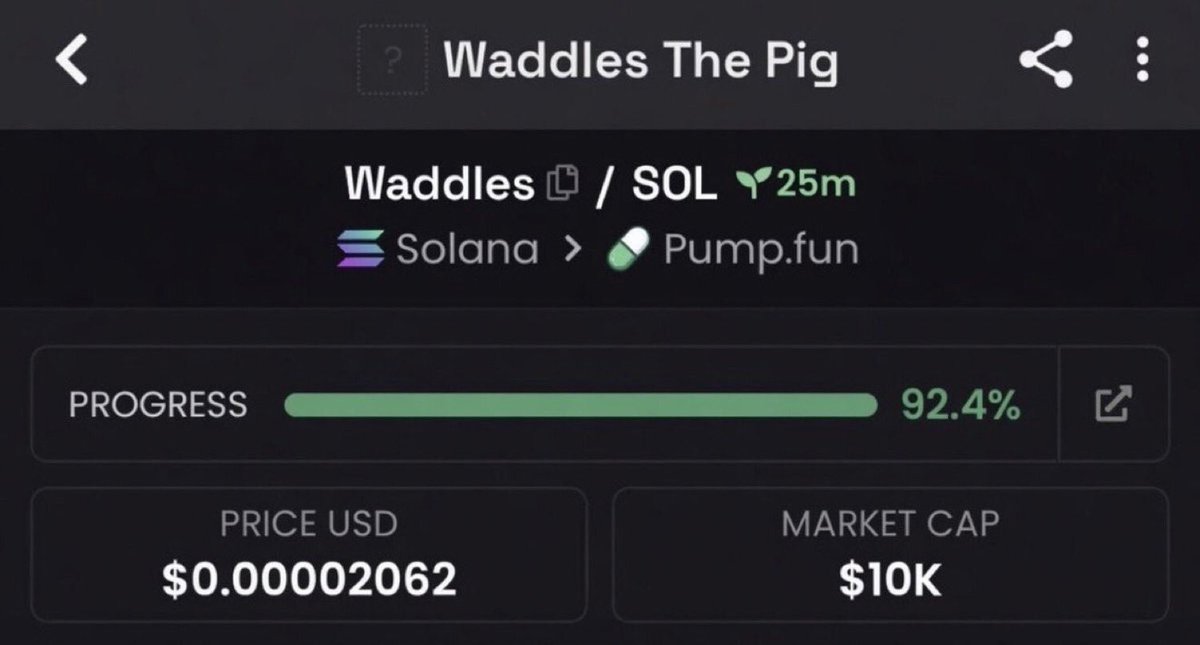 Maximveorge's tweet photo. 💎Token : $Waddles    
📈Entry: $10k
📊Peak: $232k
🚀Gain: 23.2x Profit 

It was dropped early on my TG. 💯🔥
X saw it late — as usual.
📩 DM now to join my Alpha Telegram Channel🚀 
✅ Follow and don’t miss the next one.

⛓️ #solana #memecoin #cryptoTrading https://t.co/nVIbLz7CkV