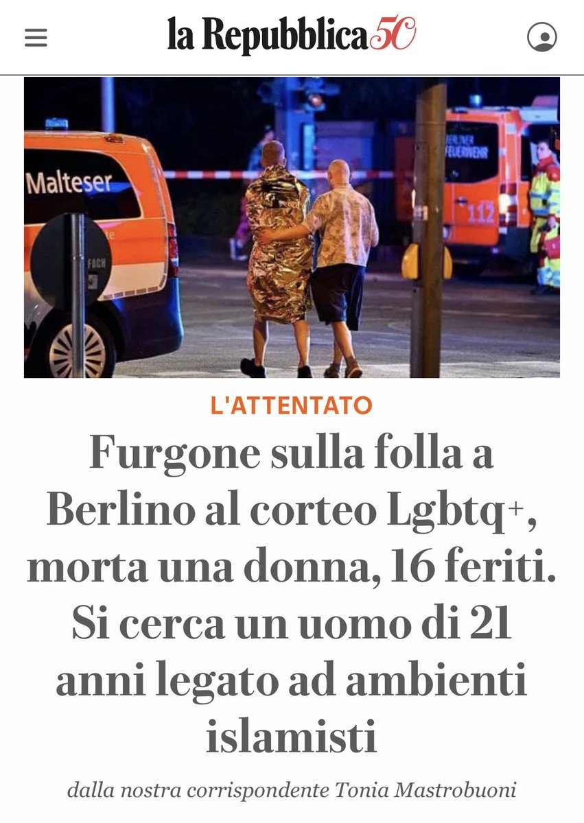 durezzadelviver's tweet photo. Furgone sulla folla. Chissà, forse era a guida autonoma.
Un po come “Gli ospedali si chiudevano”. https://t.co/6cWEkdHags