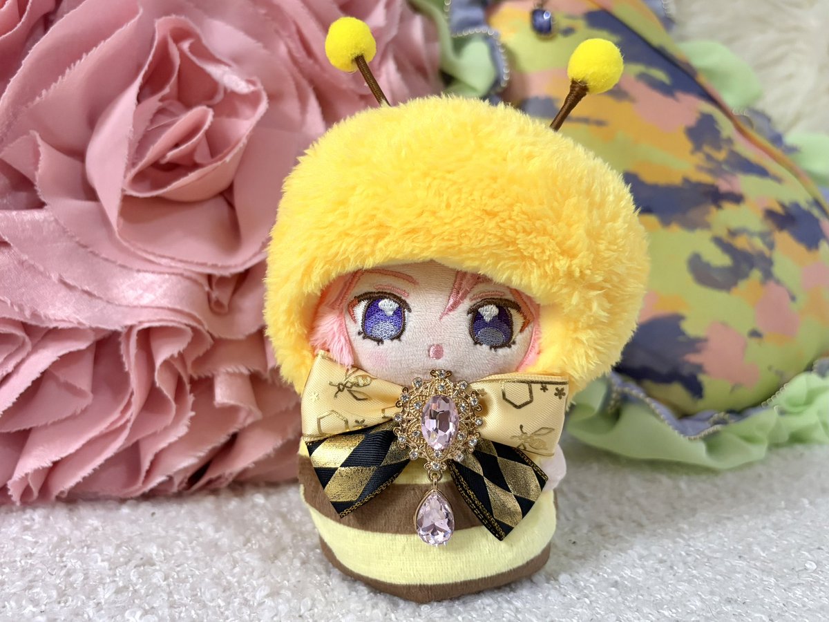 Raipwc's tweet photo. こはくちゃん
🐝にしちゃいました！
かわいい😍 https://t.co/zbeueESC6U