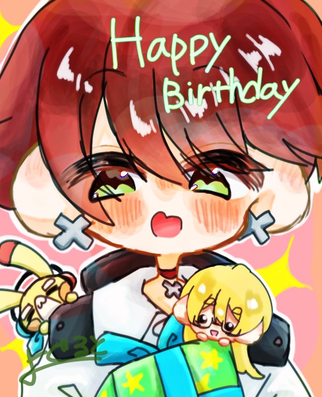 Watagasi320's tweet photo. ギリギリせーーーーふ！筆早くてよかったぜハヤトだけに💕…？
そんなことどえでもよくて！
ゴウくん誕生日おめでとーーーー！！！
いつもイケメンで運動神経よくてちょっとぬけてる可愛いくてかっこいいゴウくんが大好きだよ！
 #ペケペケアート https://t.co/n0xjkPYErz