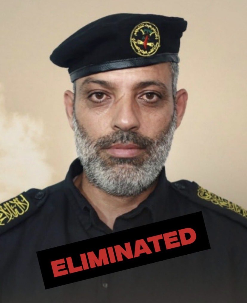 Aaron710David's tweet photo. 🚨ELIMINATED:

Mansour Mohammad Jaber, identified by Israel as a commander in PIJ, was eliminated in an IDF operation in Gaza.
Israeli officials say the strike was part of ongoing efforts to dismantle PIJ's operational network.
@IDF 👌👏 https://t.co/K821A5qdkr